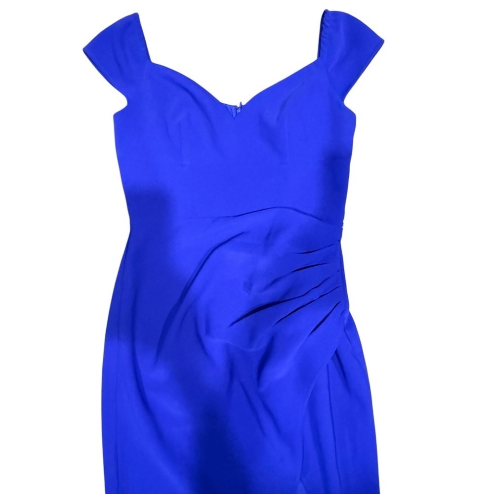 SELF-PORTRAIT Midi Crepe dress 6 - Picture 7 of 14